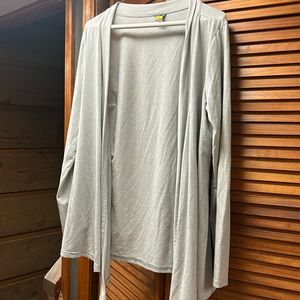 Eddie Bauer gray cardigan
